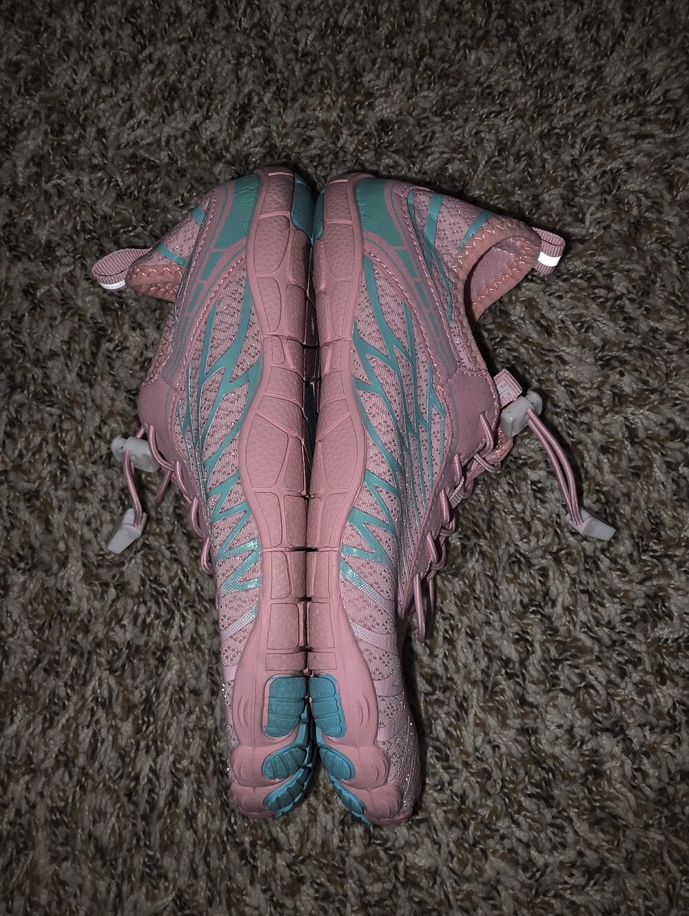 HF Pink & Turquoise Water-Ready Slip-On Sneakers EU 37 / US 7 - Picture 9 of 14